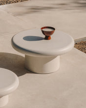 Load image into Gallery viewer, Addaia Round White Cement Coffee Table Ø90 cm - image 3