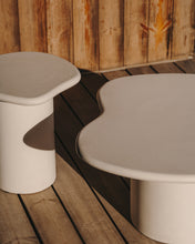 Load image into Gallery viewer, Macarella white cement side table, 48 x 47 cm - image 3