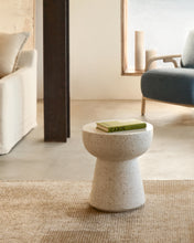 Load image into Gallery viewer, Pada white terrazzo side table, Ø 40 cm - image 4
