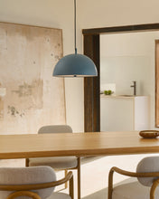Load image into Gallery viewer, Catlar metal ceiling lamp in a blue painted finish Ø 40 cm - image 3
