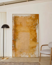 Load image into Gallery viewer, Selnar abstract yellow painting 202 x 122 cm - image 3