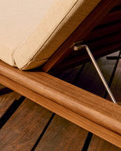Load image into Gallery viewer, Turqueta sun lounger made from solid teak wood FSC 100% - image 9