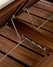 Load image into Gallery viewer, Turqueta double sun lounger made of FSC 100% solid teak wood - image 6
