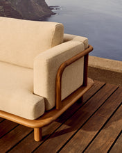 Load image into Gallery viewer, Turqueta 3-seater sofa made from solid teak wood 230 cm FSC 100% - image 9