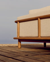 Load image into Gallery viewer, Turqueta 3-seater sofa made from solid teak wood 230 cm FSC 100% - image 11