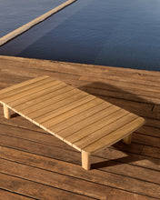 Load image into Gallery viewer, Tirant coffee table made from solid teak wood 140 x 70 cm FSC 100% - image 5