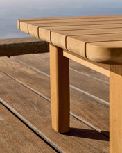 Load image into Gallery viewer, Tirant side table made from solid teak wood 70 x 70 cm FSC 100% - image 7