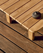 Load image into Gallery viewer, Tirant coffee table made from solid teak wood 140 x 70 cm FSC 100% - image 6