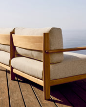 Load image into Gallery viewer, Tirant 3-seater sofa made from solid teak wood 212 cm FSC 100% - image 9