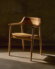 Load image into Gallery viewer, Fondes chair in solid oak wood with natural finish FSC Mix Credit - image 9