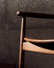 Load image into Gallery viewer, Fondes chair in solid oak wood with walnut finish FSC Mix Credit - image 10
