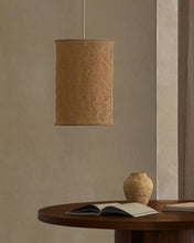 Load image into Gallery viewer, Mariela linen ceiling lamp shade in a beige finish Ø 40 x 60 cm - image 3