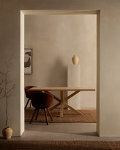 Load image into Gallery viewer, Argo table in melamine with natural finish and wood-effect steel legs 180 x 100 cm - image 5