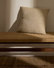 Load image into Gallery viewer, Machiel cushion cover in beige and white viscose jaquard 50 x 50 cm - image 3