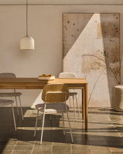Load image into Gallery viewer, Lenon extendable table in natural FSC Mix Credit solid oak wood and veneer 200(280)x90 - image 10