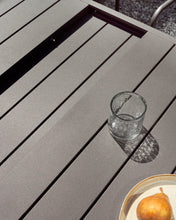 Load image into Gallery viewer, Galdana outdoor extendable table made of aluminum with dark grey finish 220 (340) x 100 cm - image 10