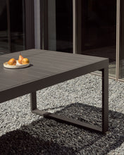 Load image into Gallery viewer, Galdana outdoor extendable table made of aluminum with dark grey finish 220 (340) x 100 cm - image 11