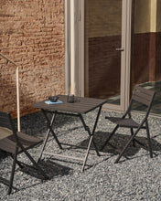 Load image into Gallery viewer, Torreta folding outdoor chair made of aluminum with dark grey finish - image 13