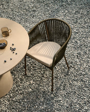 Load image into Gallery viewer, Yanet green rope chair with galvanised steel legs - image 11