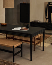 Load image into Gallery viewer, Lenon extending table in black oak veneer and solid oak 200(280)x90cm FSC Mix Credit - image 9