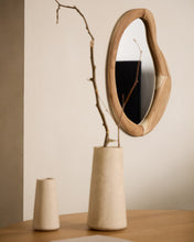 Load image into Gallery viewer, Selem mungur wood mirror with natural finish 68 x 44 cm - image 6