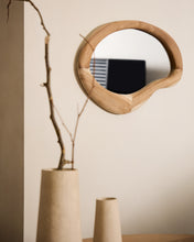 Load image into Gallery viewer, Selem mungur wood mirror with natural finish 68 x 44 cm - image 5