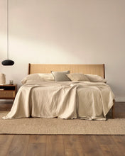 Load image into Gallery viewer, Elan bed in veneer and solid walnut wood with cord mattress 180 x 200 cm FSC Mix Credit - image 7