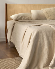 Load image into Gallery viewer, Elan bed in veneer and solid walnut wood with cord mattress 180 x 200 cm FSC Mix Credit - image 8