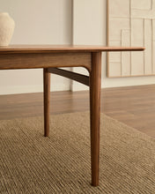 Load image into Gallery viewer, Elan extendable table in veneer and solid walnut wood 200 (260) x 100 cm FSC Mix Credit - image 10