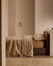 Load image into Gallery viewer, Nahiri grey lift-up storage bed for a 160 x 200 cm mattress - image 7
