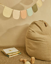 Load image into Gallery viewer, Betia 100% cotton bunting garland in multi-coloured pastel shades, 250 cm - image 3