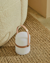 Load image into Gallery viewer, Ridley mini LED table lamp in pink polyethylene - image 3