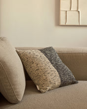 Load image into Gallery viewer, Dalel grey cotton cushion cover, 45 x 45 cm