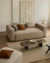 Load image into Gallery viewer, Pirita coffee table made from solid oak wood in a dark finish, 146 x 56.5 cm FSC 100% - image 5