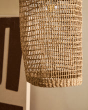 Load image into Gallery viewer, Laiar rattan ceiling lamp shade in a natural finish Ø27 cm - image 4