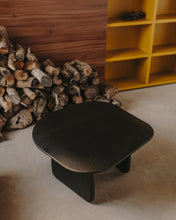 Load image into Gallery viewer, Pirita side table made from solid oak wood in a black finish, 70.6 x 70 cm FSC 100%