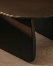 Load image into Gallery viewer, Pirita side table made from solid oak wood in a black finish, 70.6 x 70 cm FSC 100% - image 2