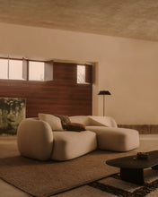 Load image into Gallery viewer, Martina ecru chenille 3-seater modular sofa with right chaise longue 287cm - image 9