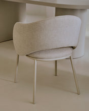 Load image into Gallery viewer, Maina chair in beige and steel legs in a beige finish, FSC Mix Credit - image 7