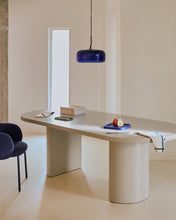 Load image into Gallery viewer, Nealy table in a lacquered MDF in an ecru finish, 200 x 100 cm - image 8