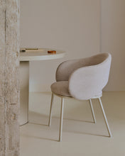 Load image into Gallery viewer, Maina chair in beige and steel legs in a beige finish, FSC Mix Credit - image 5