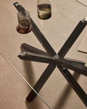 Load image into Gallery viewer, Argo coffee table glass black legs 130 x 70 cm - image 5