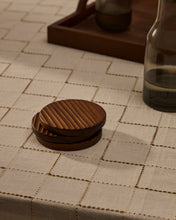 Load image into Gallery viewer, Rommu set of 4 coasters made of acacia wood FSC 100%