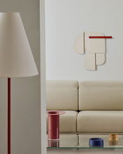 Load image into Gallery viewer, Danei white and red wall panel, 65 x 60 cm - image 2