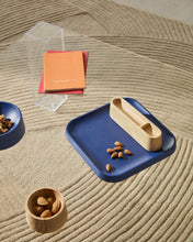 Load image into Gallery viewer, Bletz set of serving dishes for snacks made of acacia wood in a natural, blue finish FSC 100% - image 4