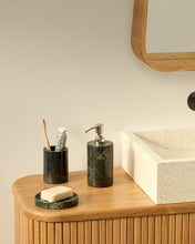 Load image into Gallery viewer, Elenei green marble soap dispenser - image 3
