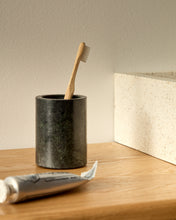 Load image into Gallery viewer, Elenei green marble toothbrush holder - image 2