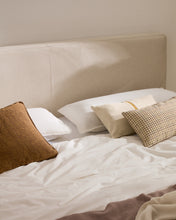 Load image into Gallery viewer, Ecru Blok bed with removable covers for 180 x 200 cm mattress FSC Mix Credit - image 6