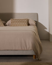 Load image into Gallery viewer, Pearl chenille cover for the Valma headboard for beds up to 180 cm wide - image 2