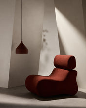 Load image into Gallery viewer, Club terracotta bouclé armchair - image 7